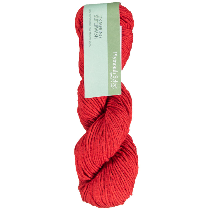 Plymouth Yarn DK Merino Superwash Yarn - 1112 Red - Zoom Image