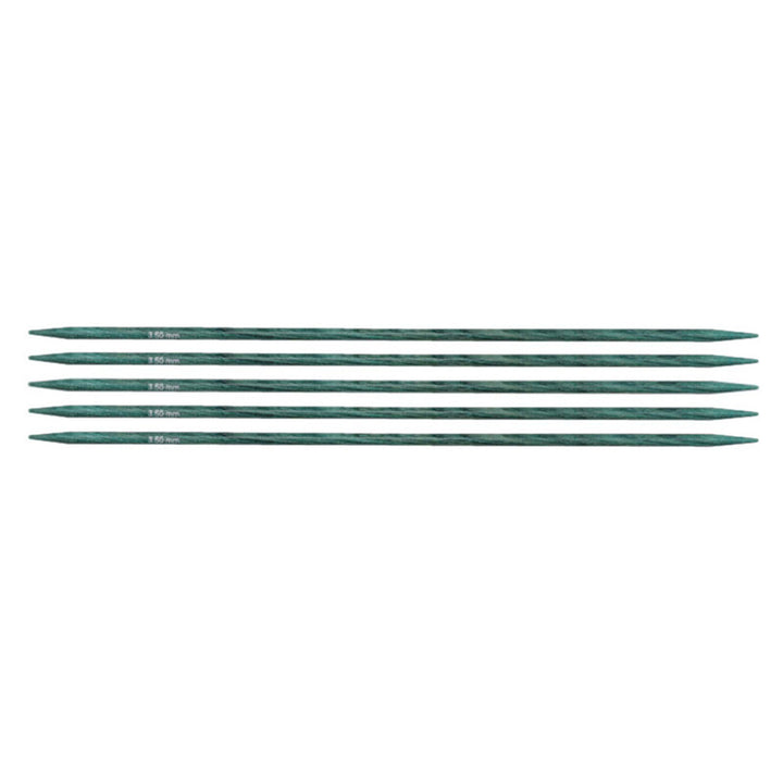 KnitPro Dreamz Double Point Needles - US 0 - 5" (2.0mm) Aquamarine - Zoom Image