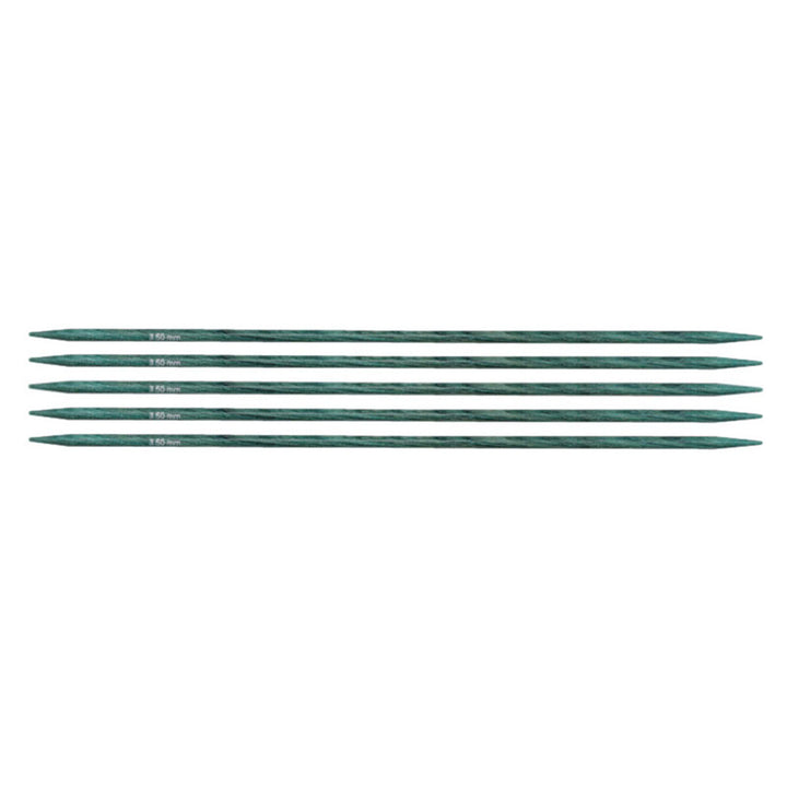 KnitPro Dreamz Double Point Needles - US 0 - 5" (2.0mm) Aquamarine - Extra Image