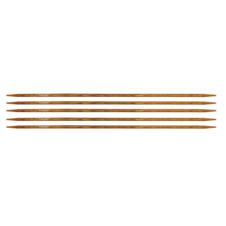 KnitPro Dreamz Double Point Needles - US 2.5 - 5" (3.0mm) Yellow Topaz - Zoom Image
