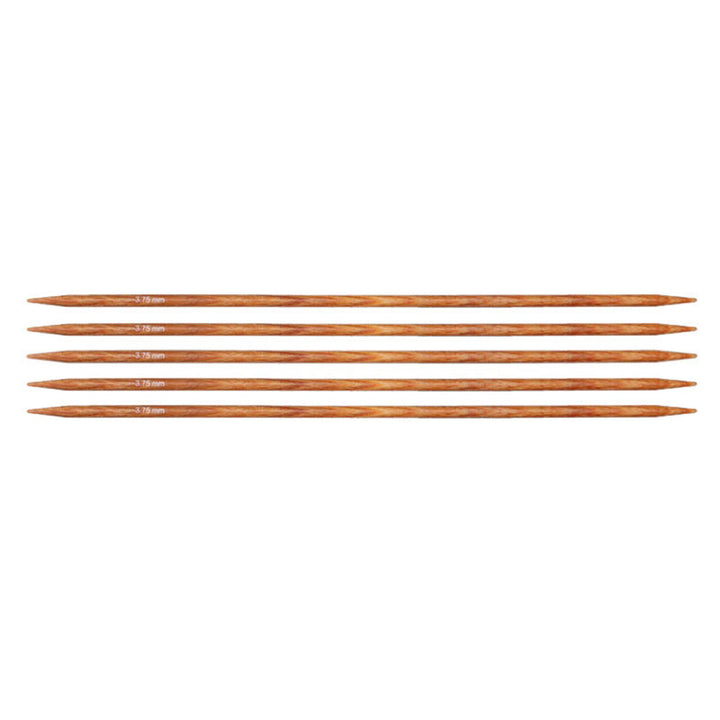 KnitPro Dreamz Double Point Needles - US 1 - 6" (2.25mm) Orange Lily - Zoom Image