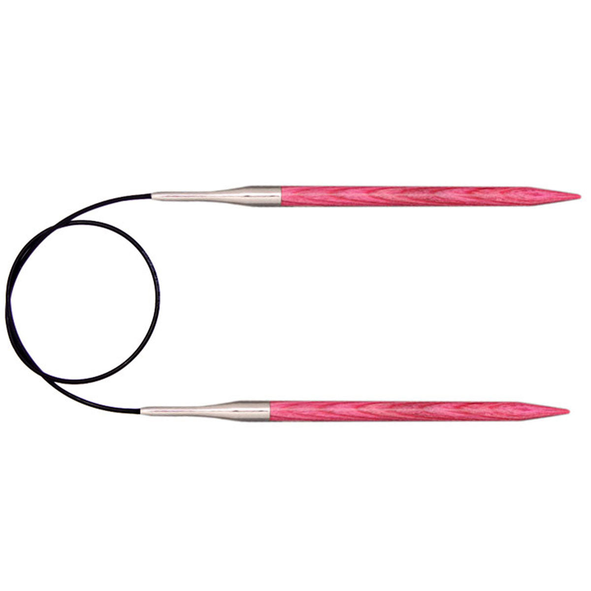 KnitPro Dreamz Fixed Circular Needles - US 10 - 16" Candy Pink - Extra Image