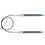 KnitPro Dreamz Fixed Circular Needles - US 3 - 32" Royale Blue - Zoom Image