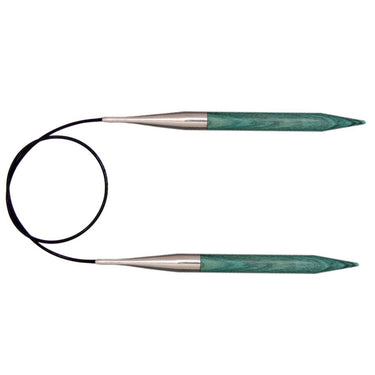 KnitPro Dreamz Fixed Circular Needles - US 0 - 40" Aquamarine - Zoom Image