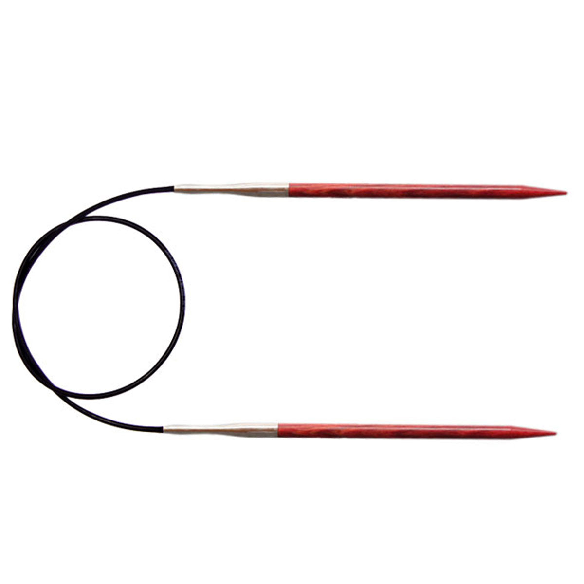 KnitPro Dreamz Fixed Circular Needles - US 8 - 40" Cherry Blossom - Extra Image