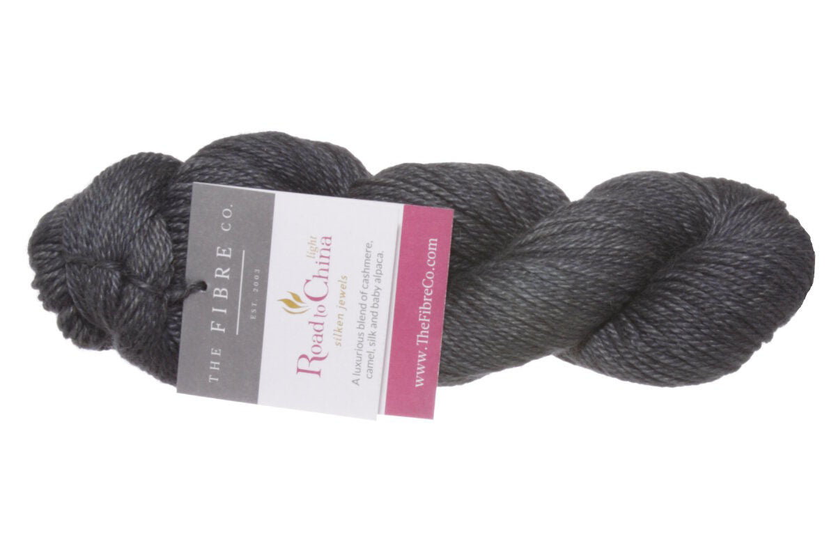 The Fibre Co. Road to China Light Yarn - 120 Hematite - Extra Image