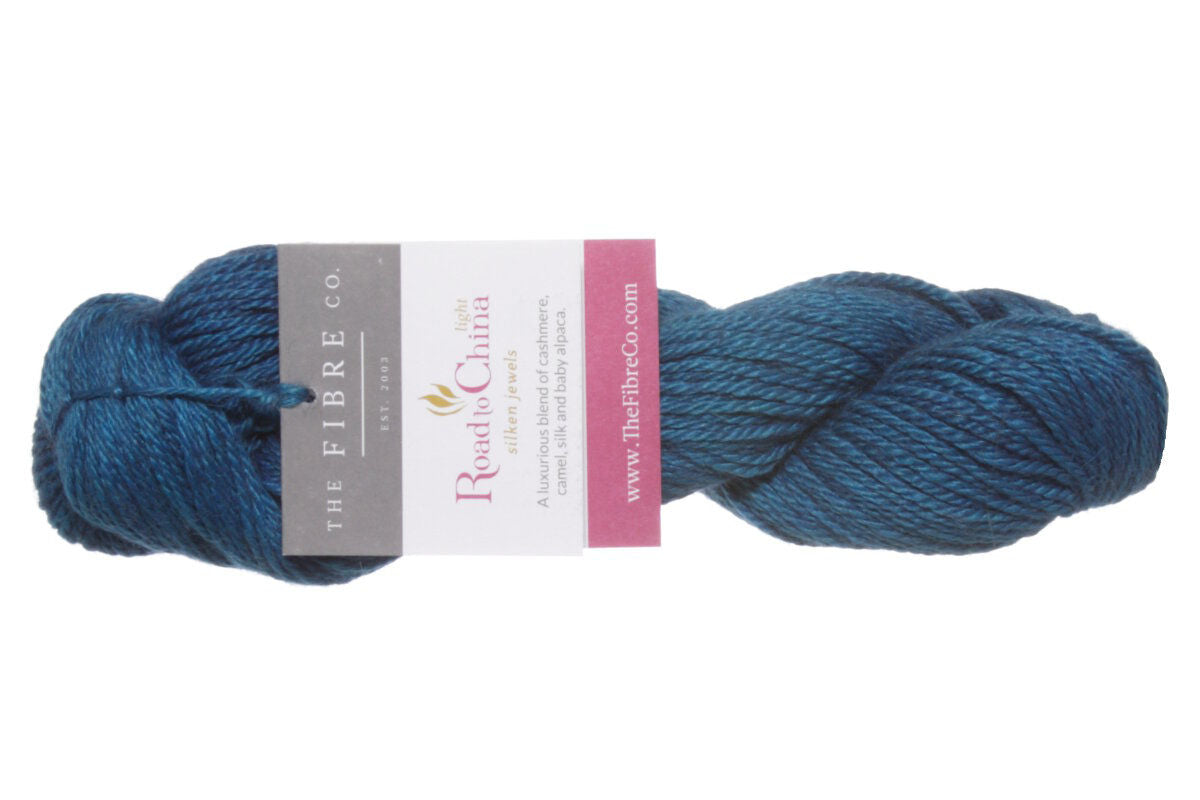 The Fibre Co. Road to China Light Yarn - 180 Sapphire - Extra Image