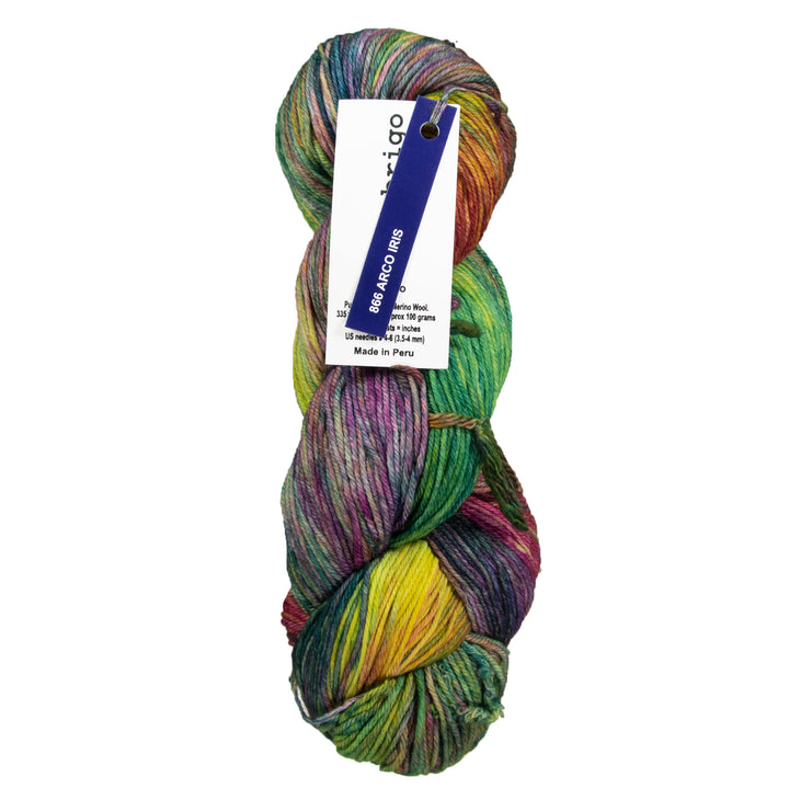 Malabrigo Arroyo Yarn - 866 Arco Iris - Zoom Image