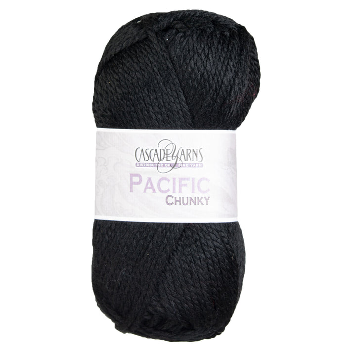 Cascade Yarns Pacific Chunky Yarn - 48 Black - Zoom Image