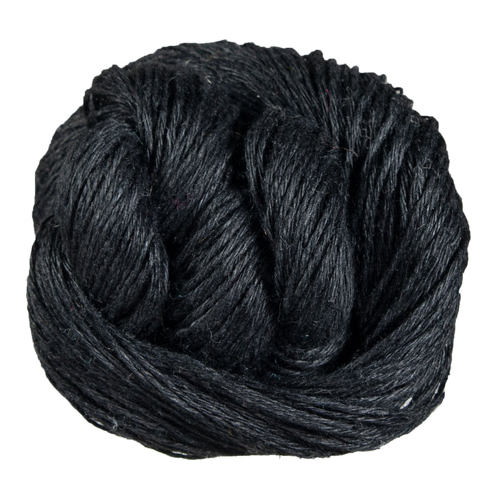Fibra Natura Flax Yarn - 015 Black - Zoom Image