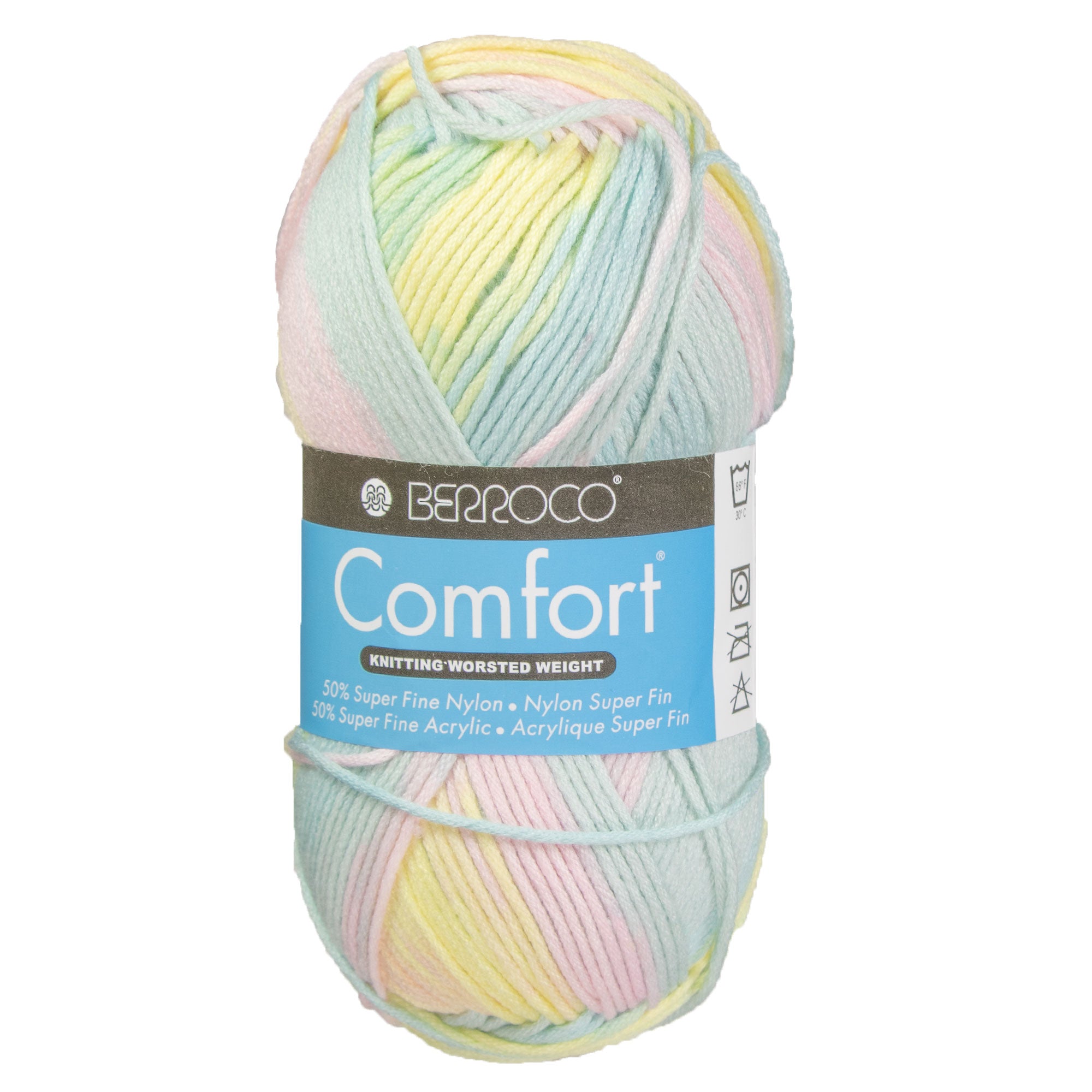 Berroco Comfort Yarn - 9811 Multi-Baby - Zoom Image