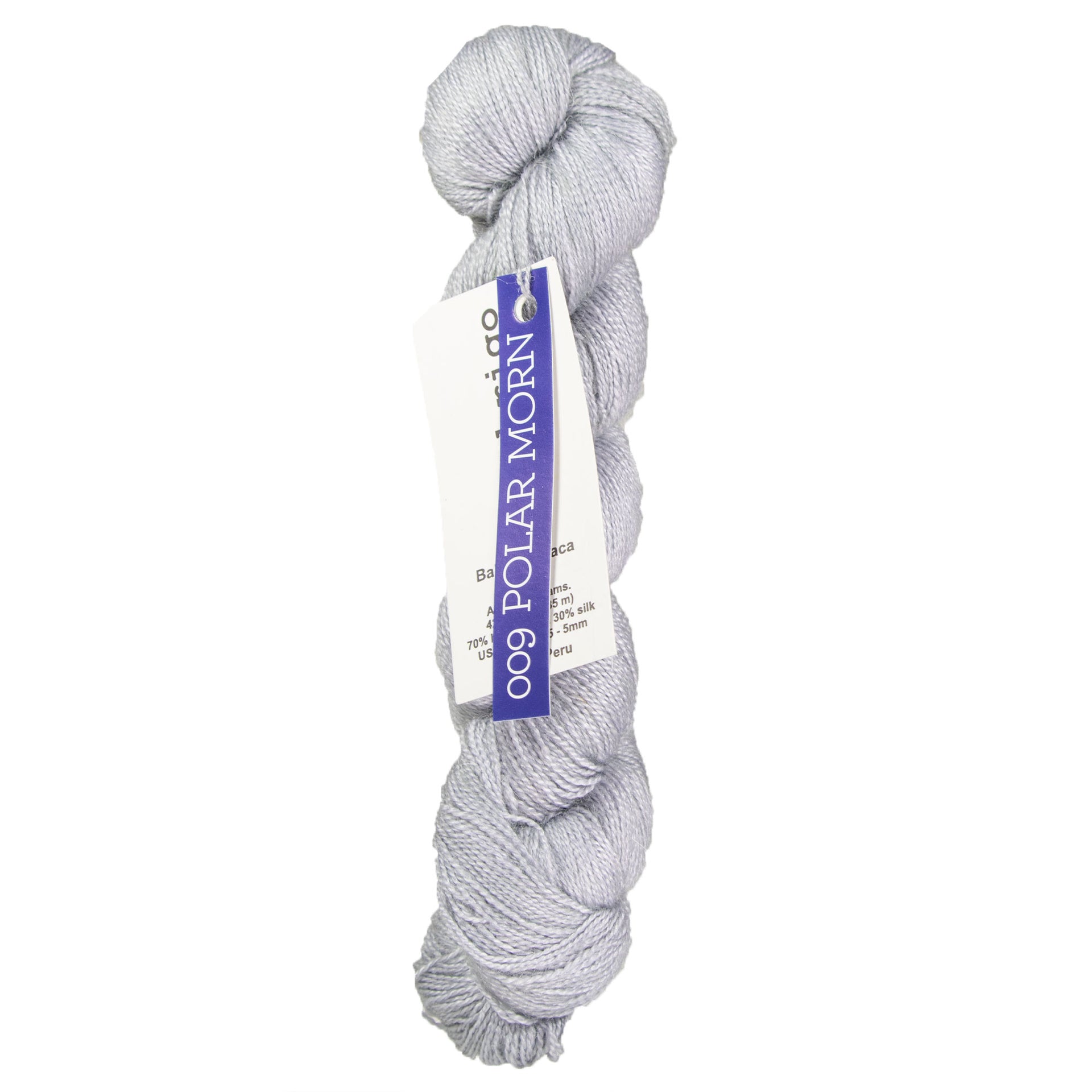 Malabrigo Silkpaca Yarn - 009 Polar Morn - Zoom Image