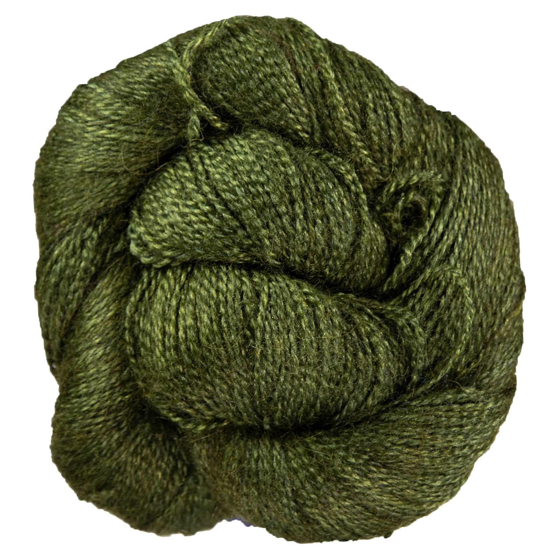 Malabrigo Silkpaca Yarn - 056 Olive - Zoom Image