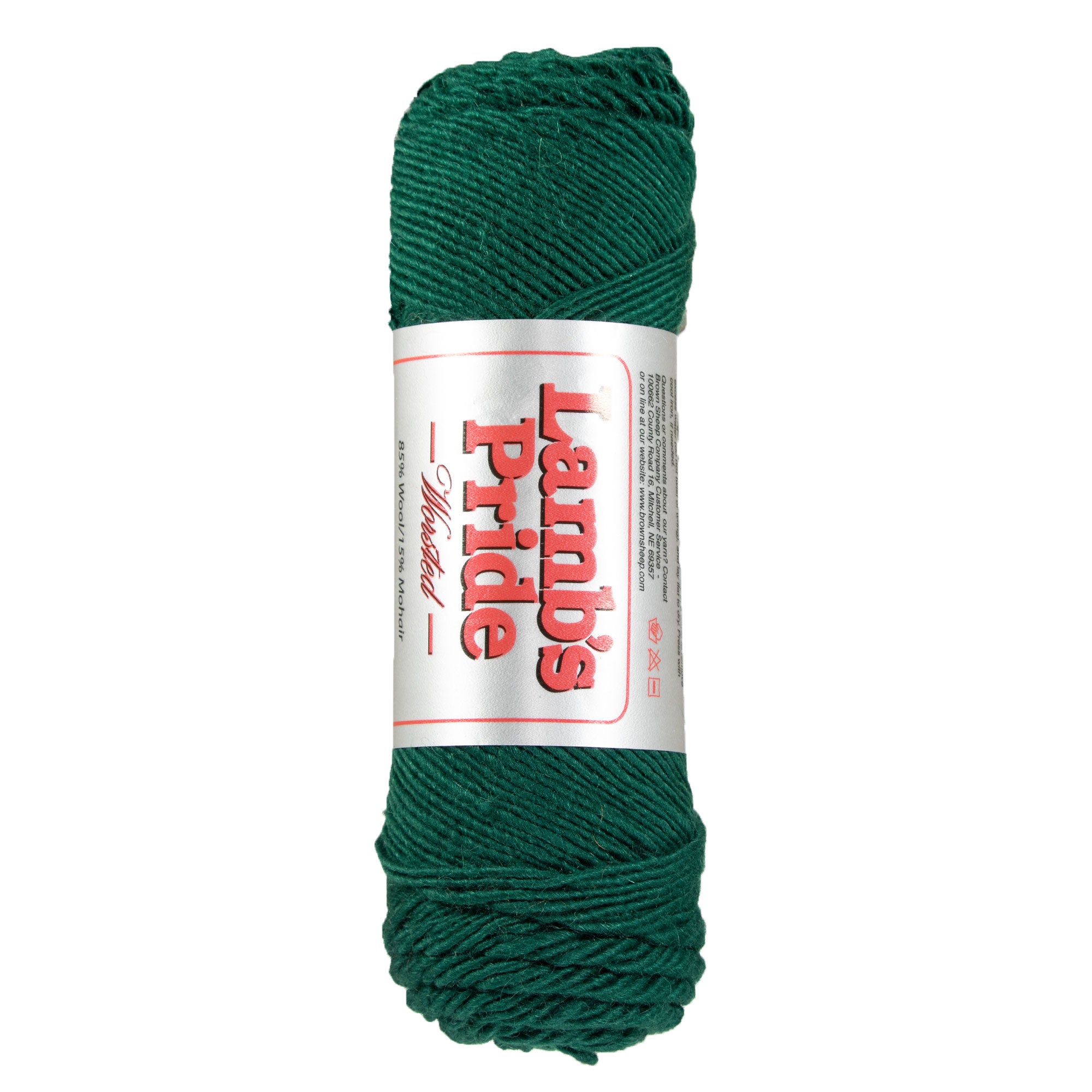 Brown Sheep Lamb's Pride Worsted Yarn - M165 - Christmas Green - Zoom Image