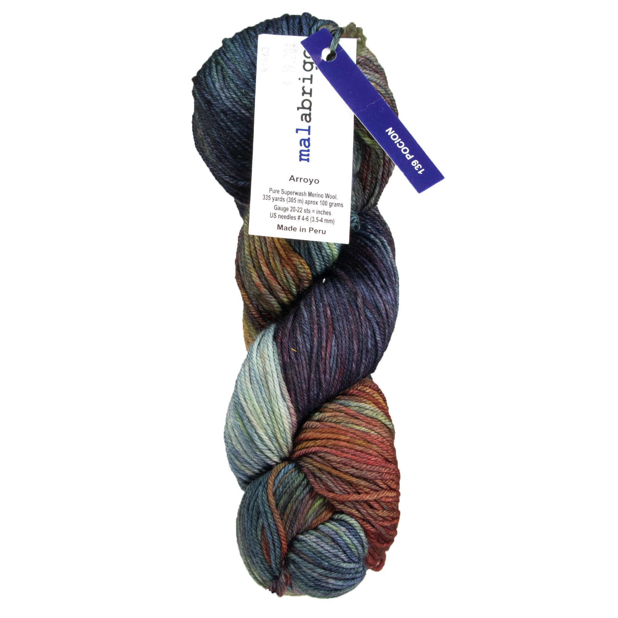 Malabrigo Arroyo Yarn - 139 Pocion - Zoom Image