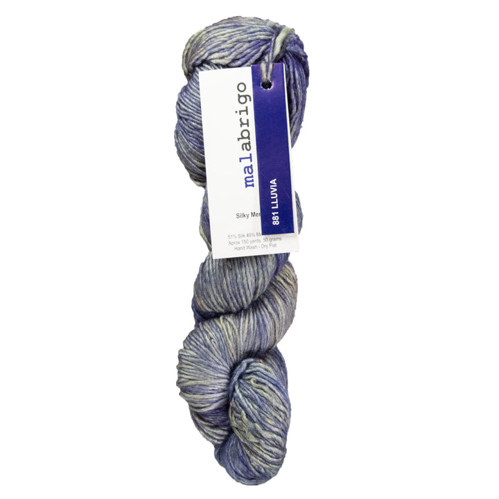 Malabrigo Silky Merino Yarn - 881 Lluvia - Zoom Image