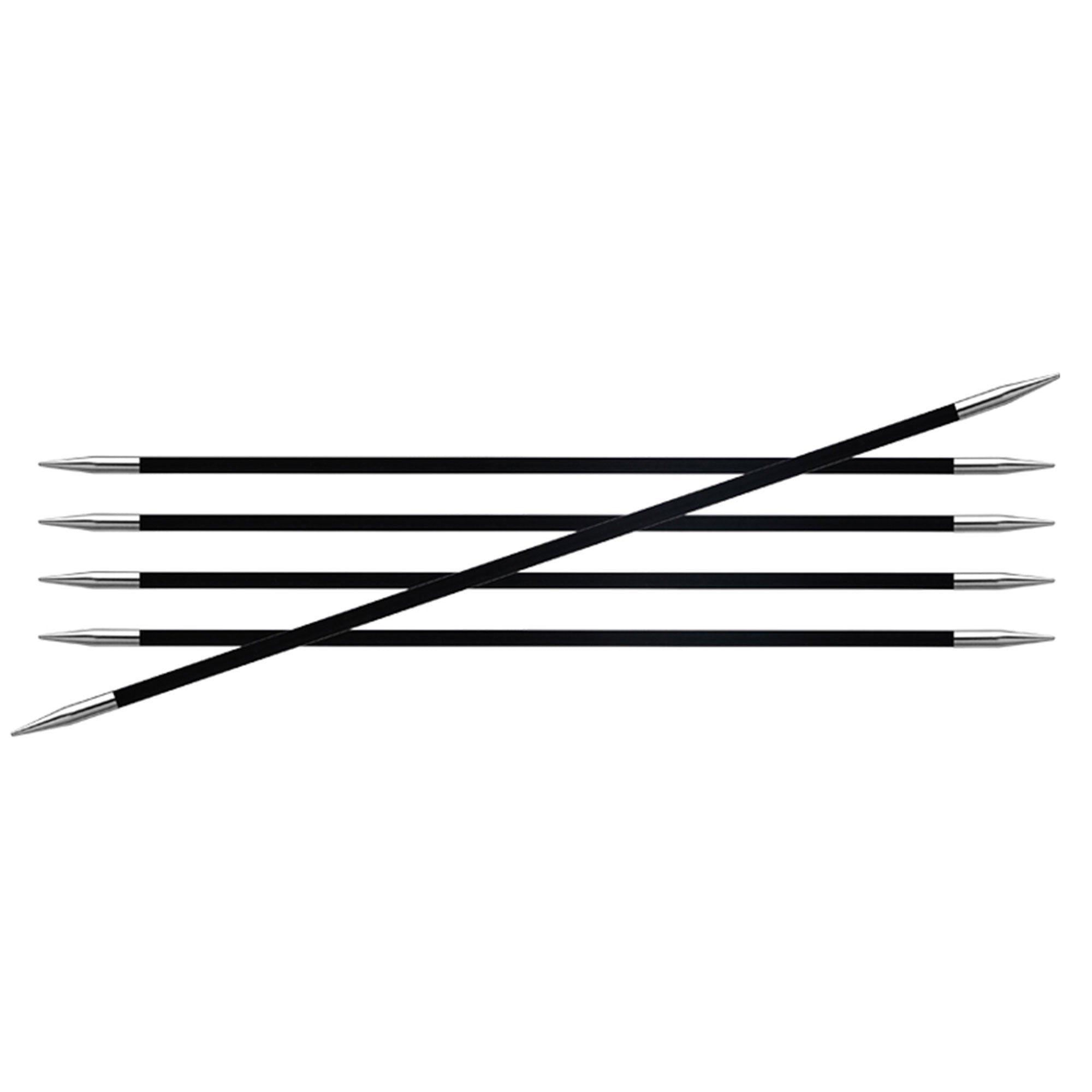 KnitPro Karbonz Double Point Needles - US 1 (2.25mm) - 6" - Zoom Image