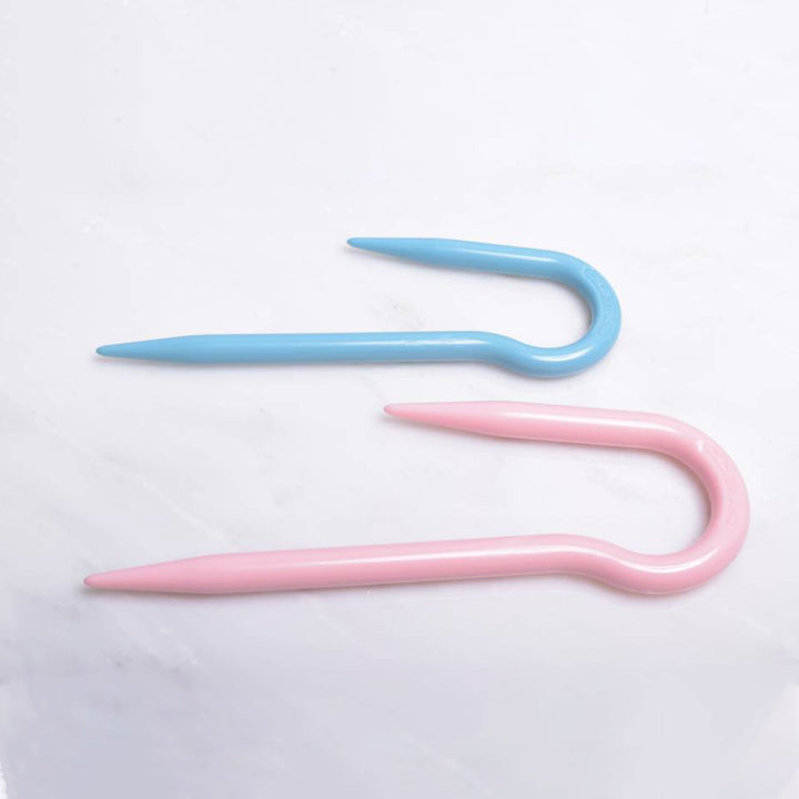 Clover Cable Stitch Holders - U-Shaped Jumbo Cable Needle - Zoom Image