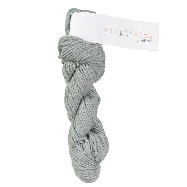 HiKoo Simplicity Yarn - 037 Gun Metal Grey - Zoom Image