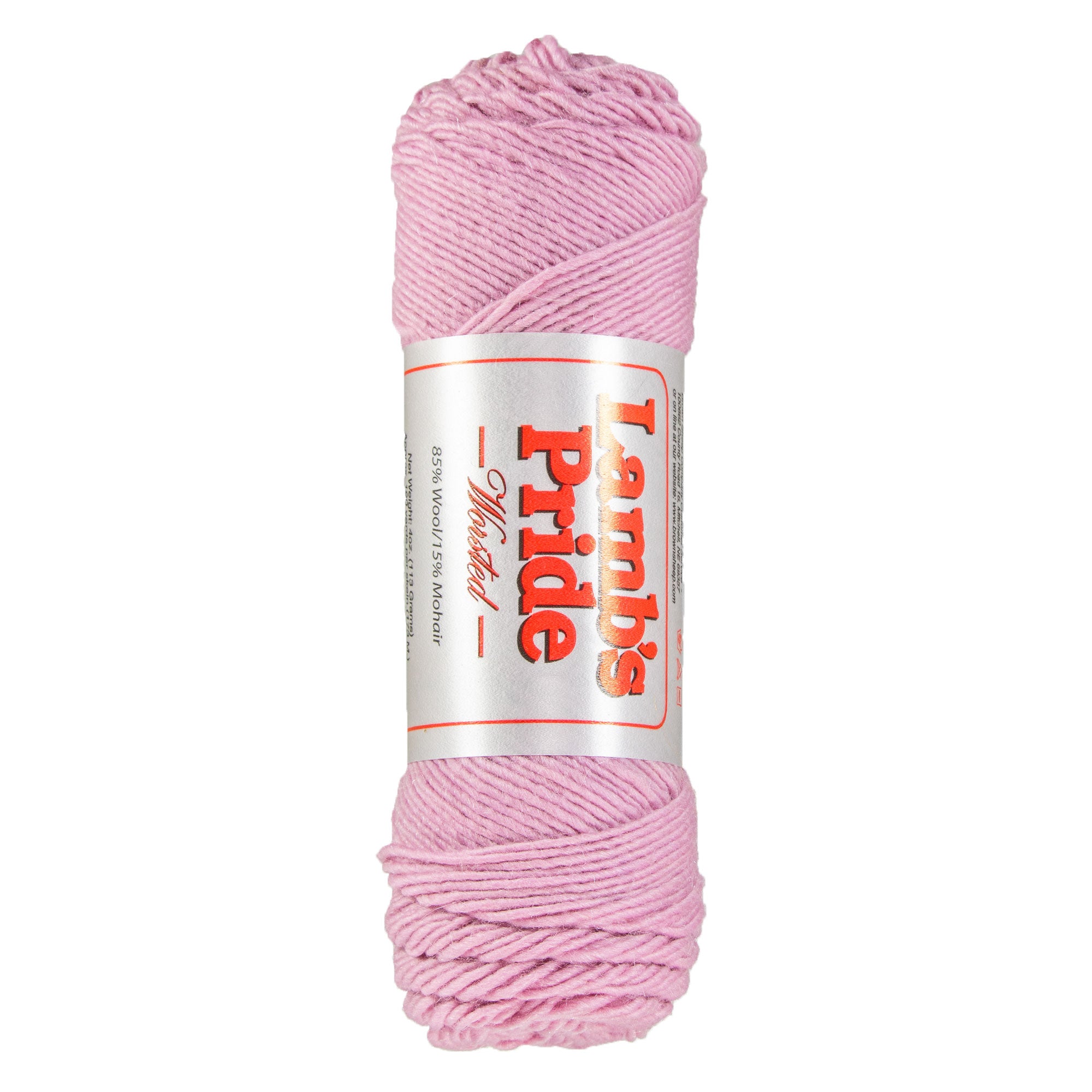 Brown Sheep Lamb's Pride Worsted Yarn - M034 Victorian Pink - Zoom Image