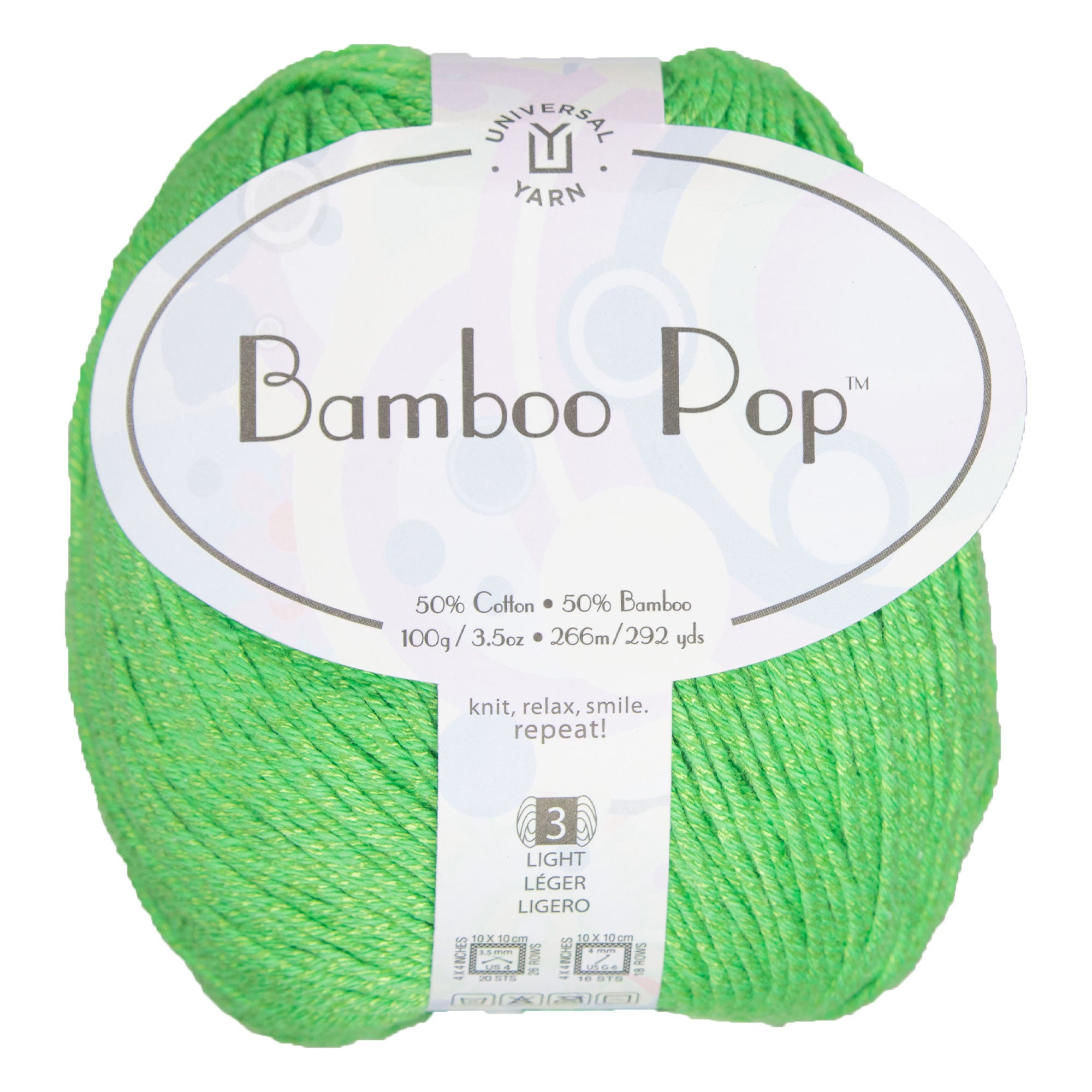 Universal Yarn Bamboo Pop Yarn - 109 Clover - Zoom Image
