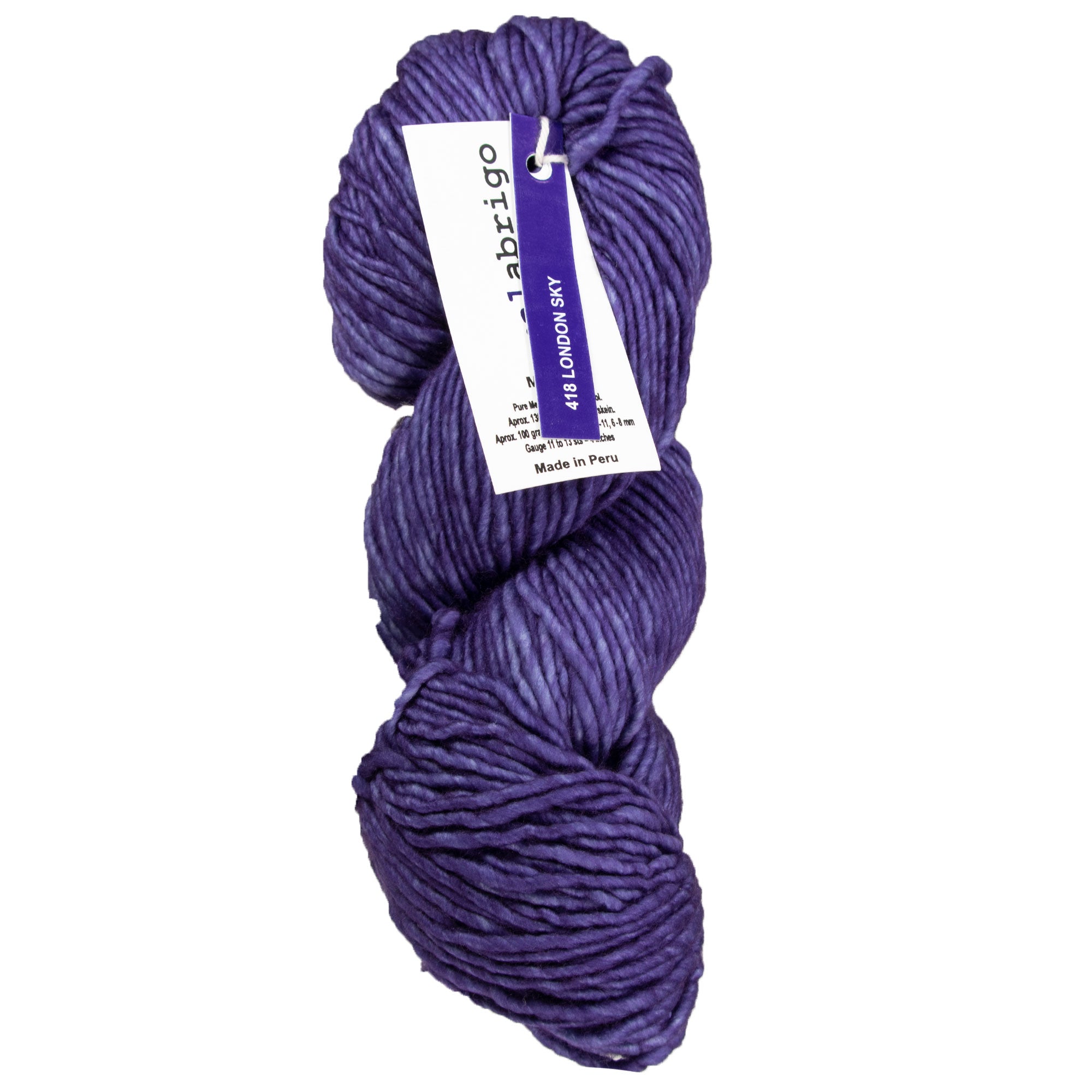 Malabrigo Mecha Yarn - 418 London Sky - Zoom Image