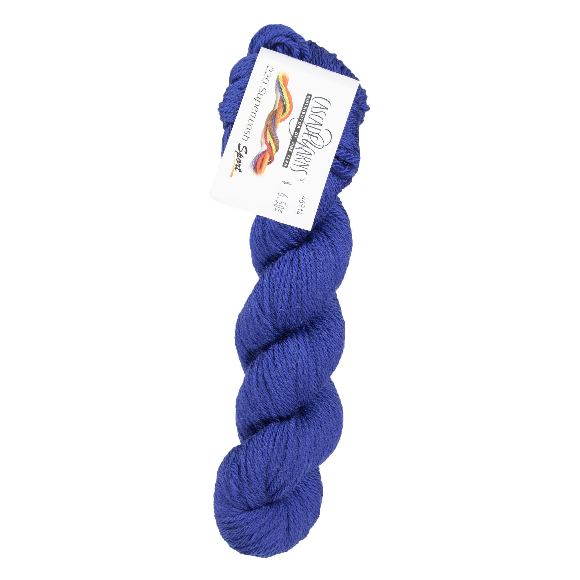 Cascade Yarns 220 Superwash Sport Yarn - 0813 Blue Velvet - Zoom Image