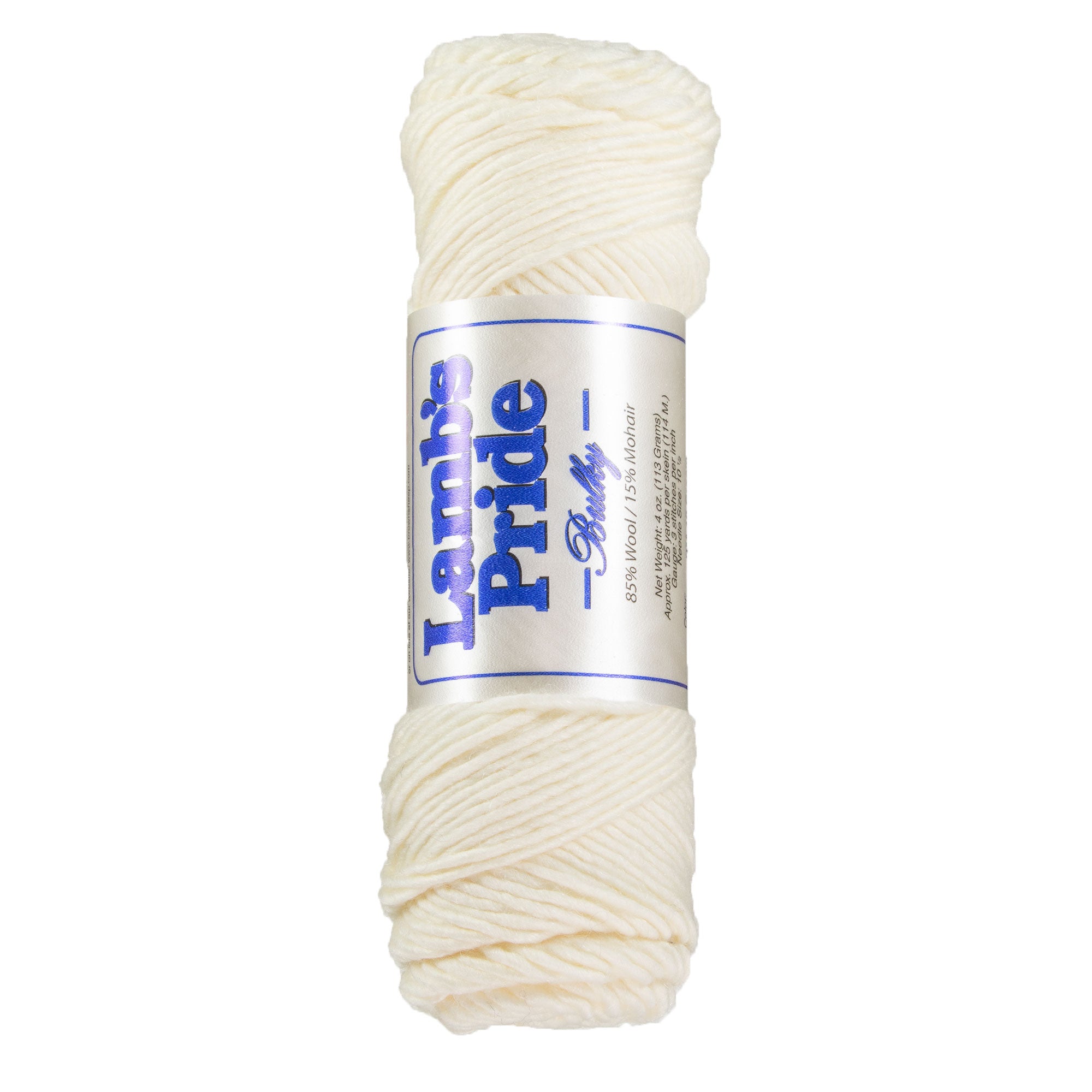 Brown Sheep Lamb's Pride Bulky Yarn - M010 - Creme - Zoom Image