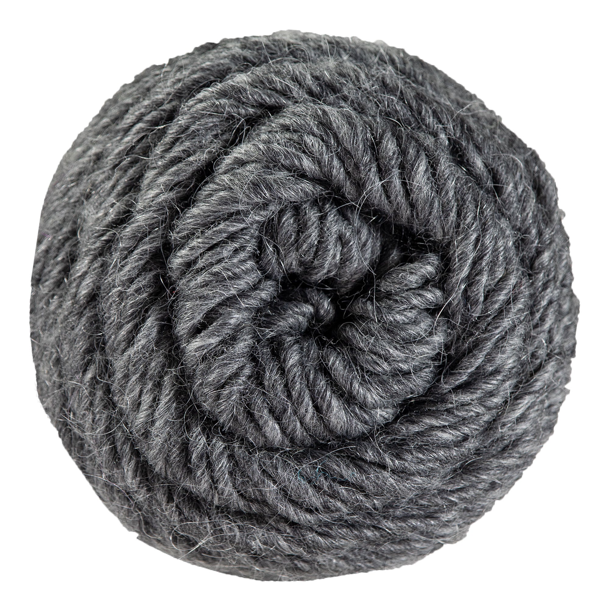 Brown Sheep Lamb's Pride Worsted Yarn - M004 Charcoal Heather - Zoom Image
