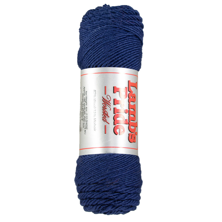 Brown Sheep Lamb's Pride Worsted Yarn - M082 Blue Flannel - Zoom Image