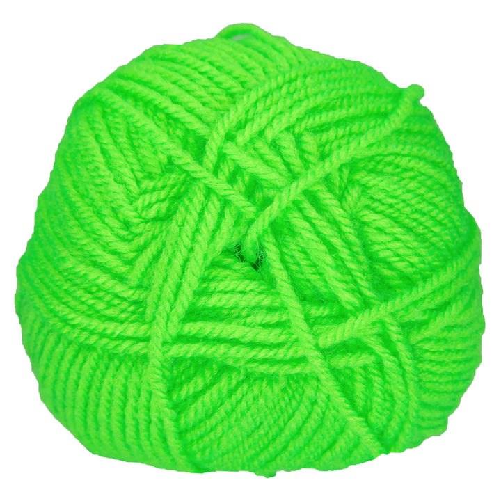 Plymouth Yarn Encore Worsted Yarn - 0477 Neon Green - Zoom Image