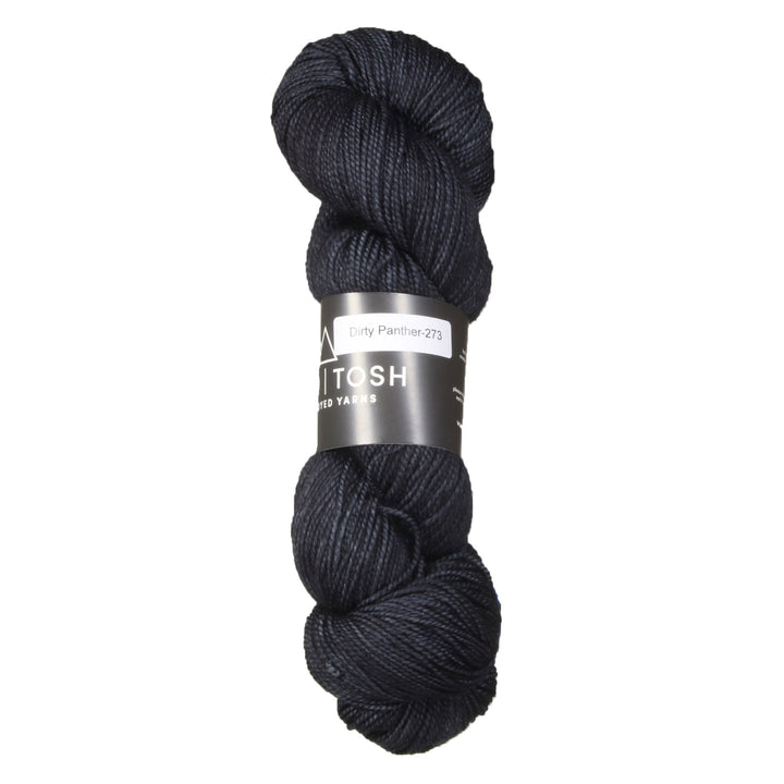 Madelinetosh Tosh Sock Yarn - Dirty Panther - Zoom Image