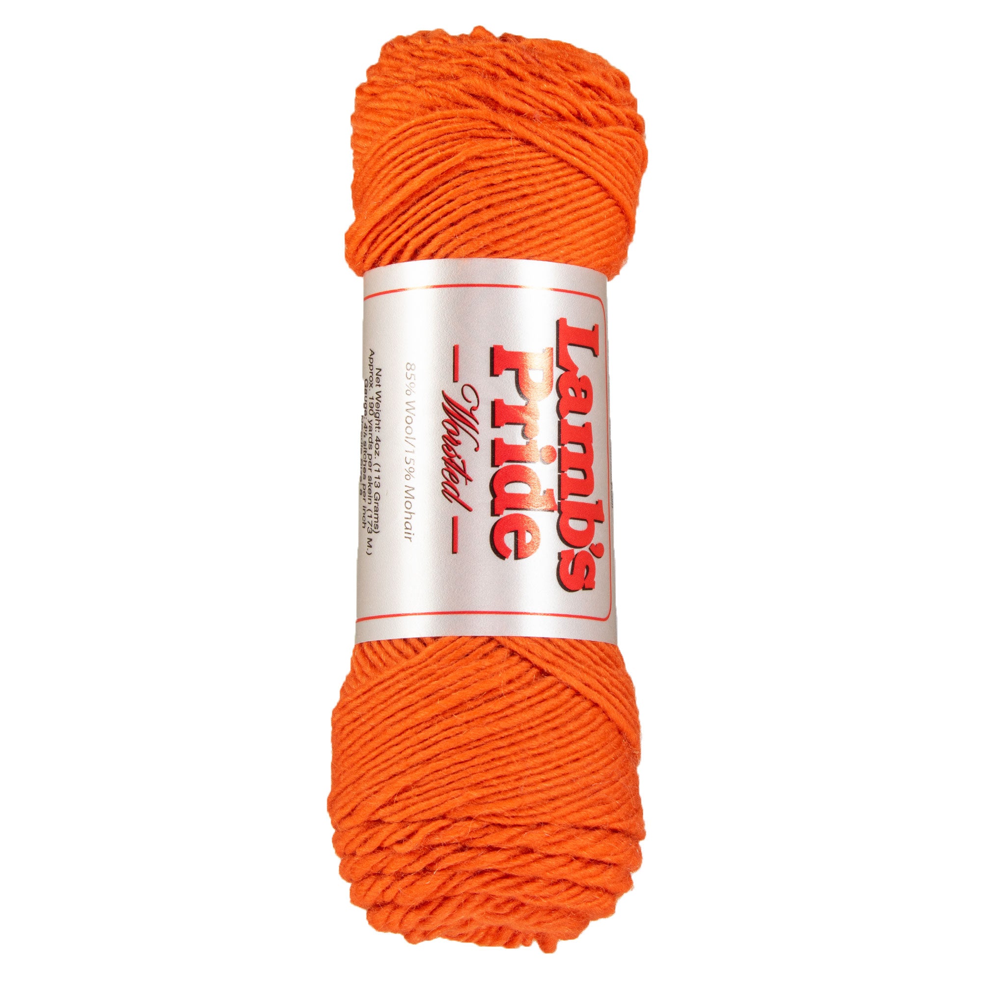 Brown Sheep Lamb's Pride Worsted Yarn - M110 Orange You Glad - Zoom Image