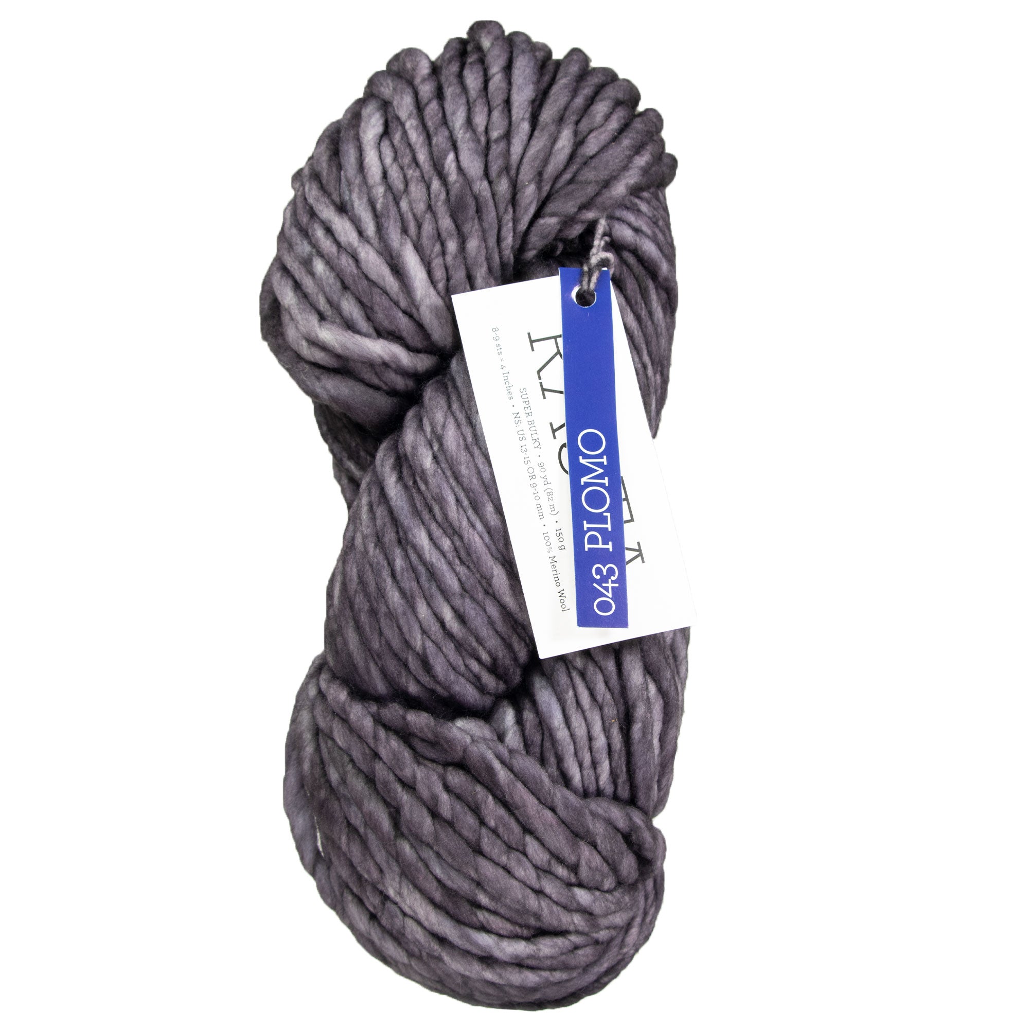 Malabrigo Rasta Yarn - 043 Plomo - Zoom Image