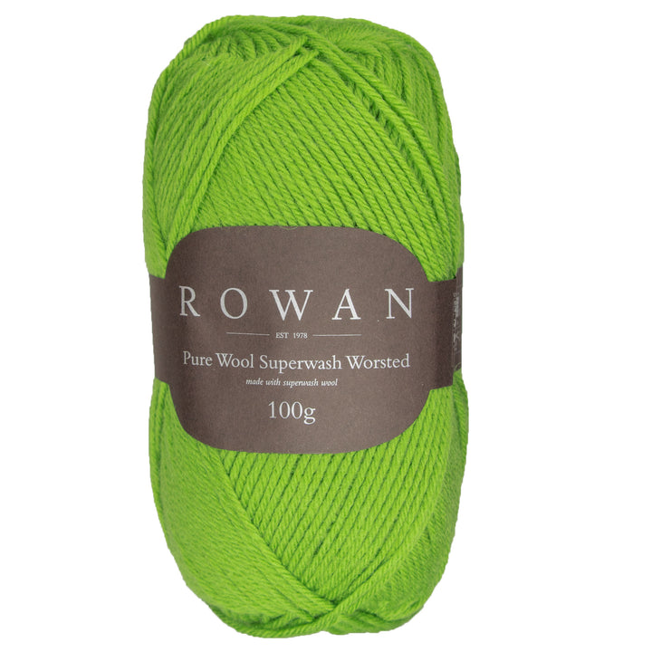 Rowan Pure Wool Superwash Worsted Yarn - 125 Olive - Zoom Image