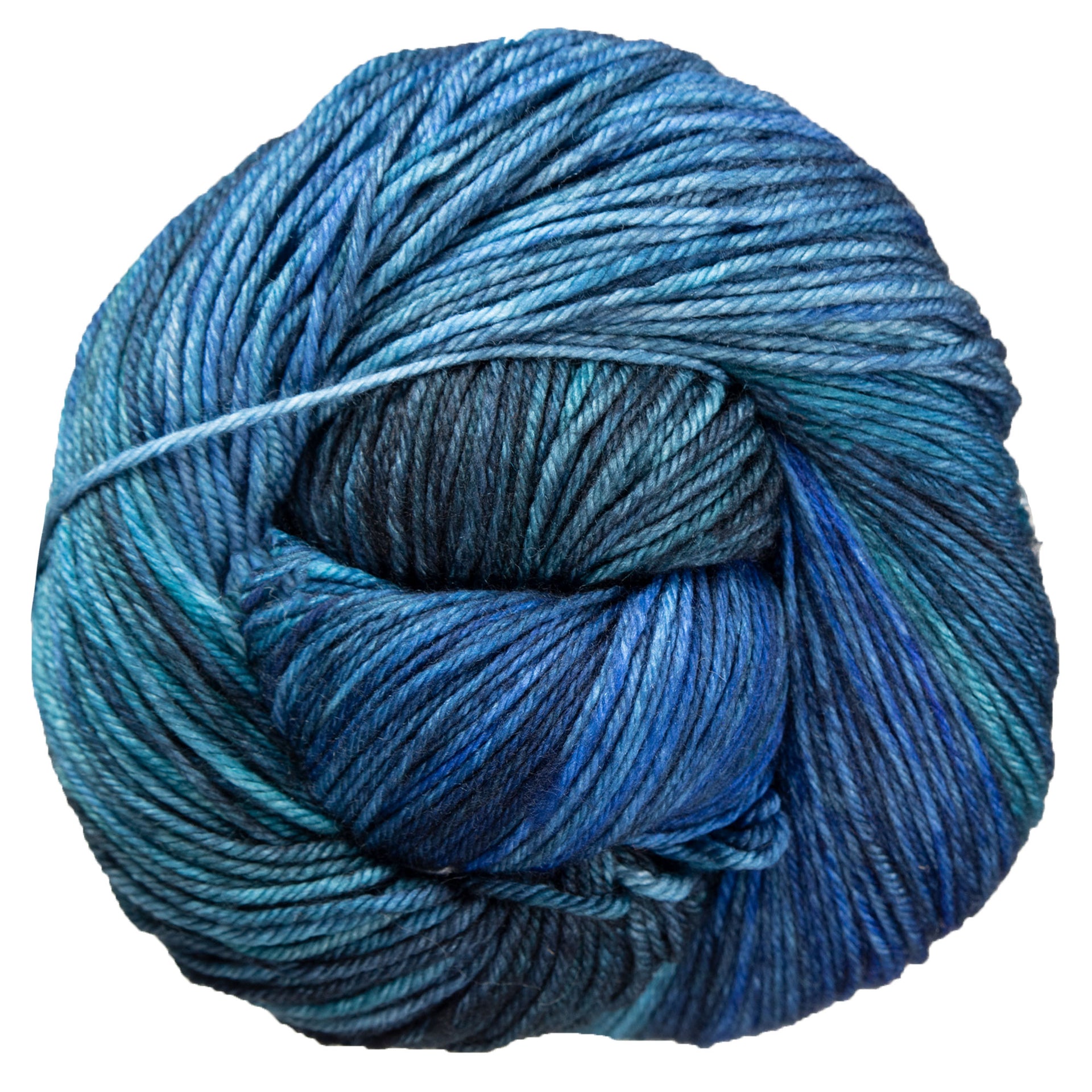 Malabrigo Arroyo Yarn - 134 Regatta Blue - Zoom Image