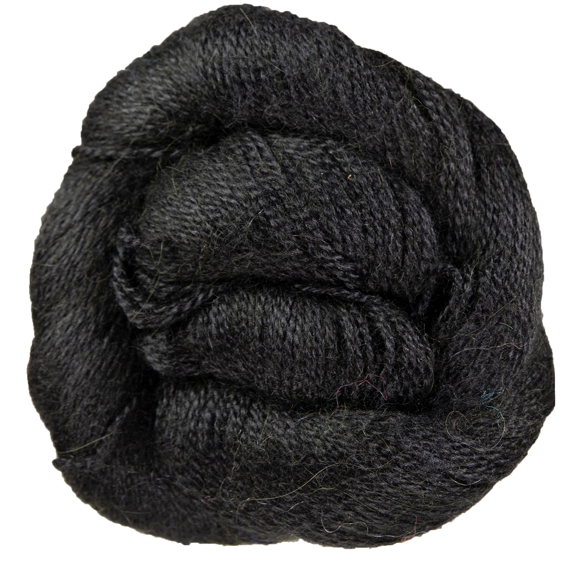 Malabrigo Silkpaca Yarn - 195 Black - Zoom Image