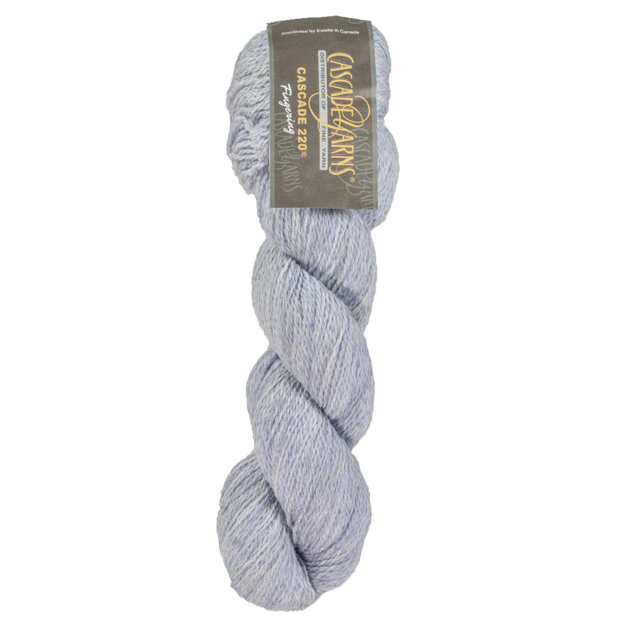 Cascade 220 Fingering Yarn - 9559 Indigo Frost Heather - Zoom Image