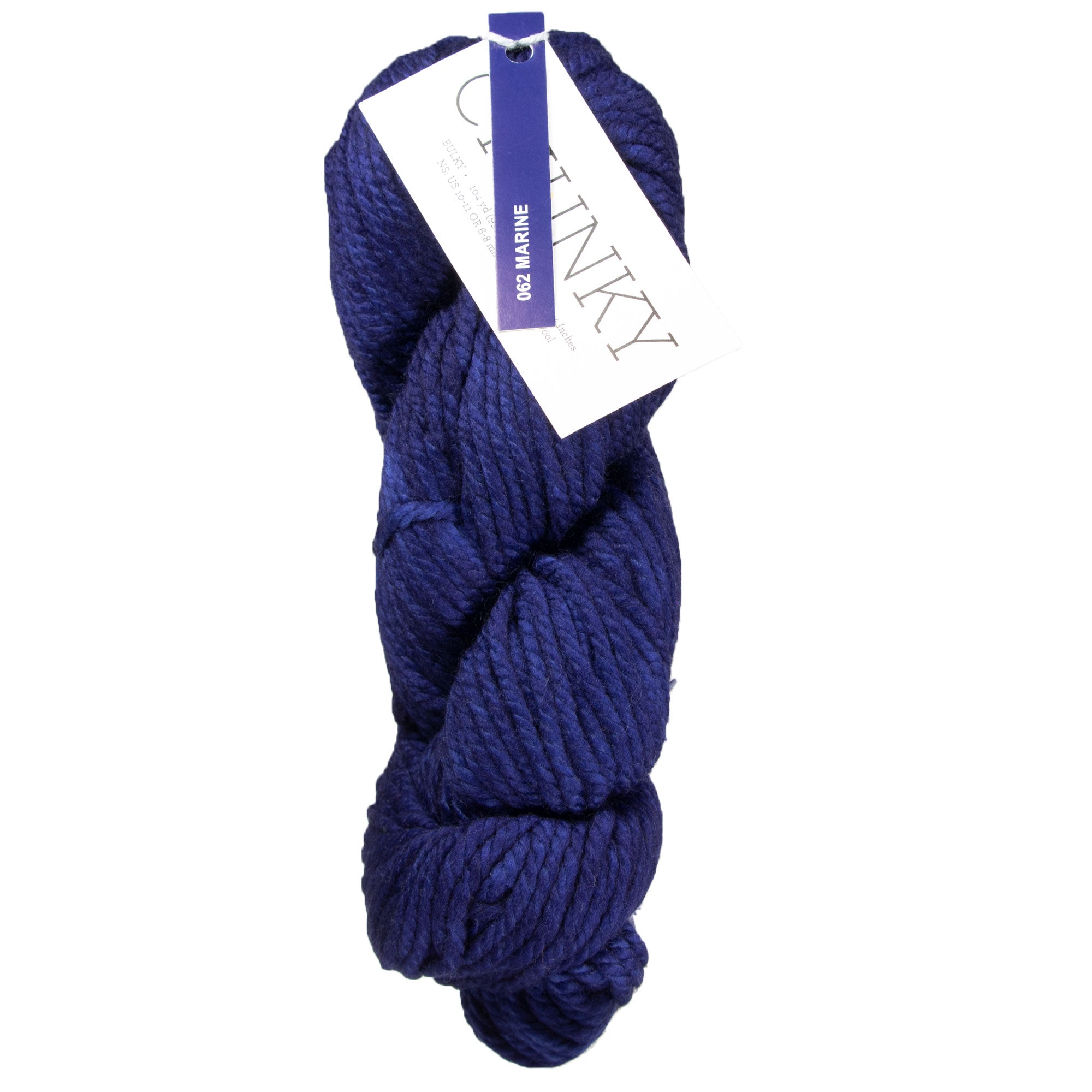 Malabrigo Chunky Yarn - 062 Marine - Zoom Image