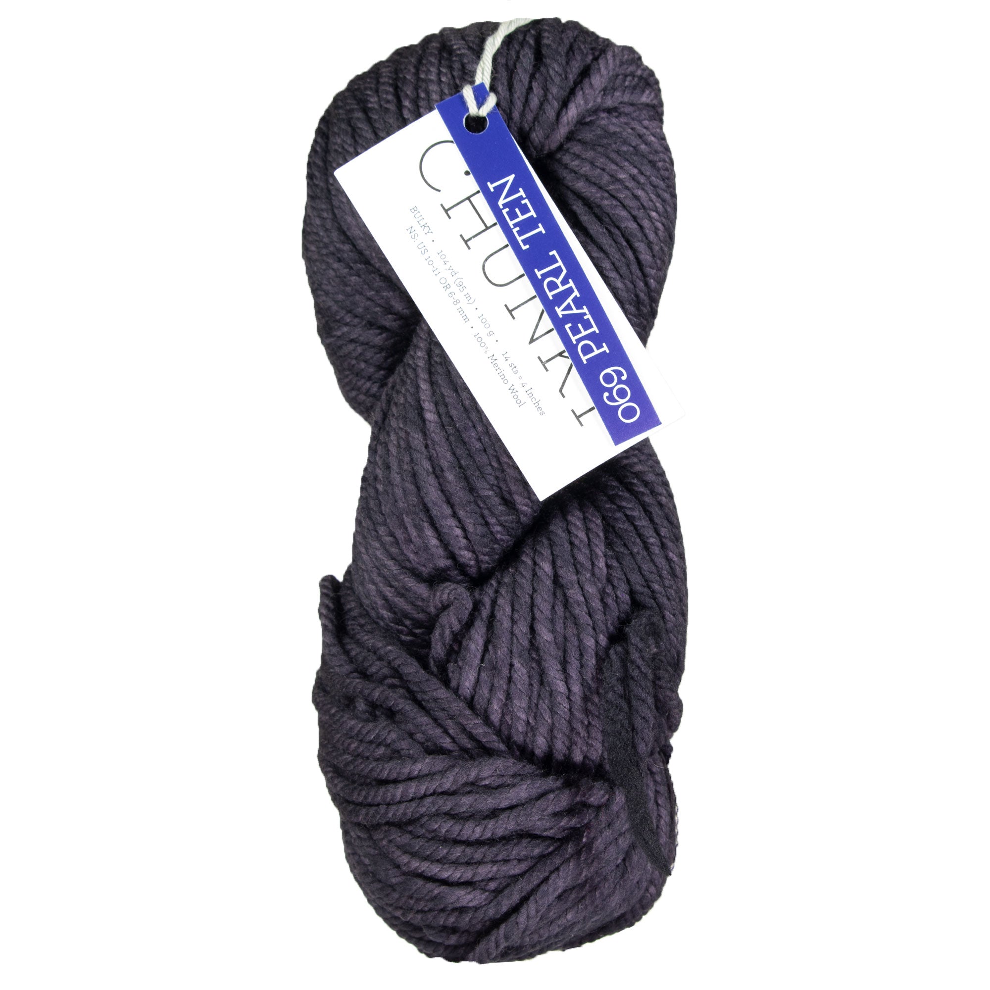 Malabrigo Chunky Yarn - 069 Pearl Ten - Zoom Image