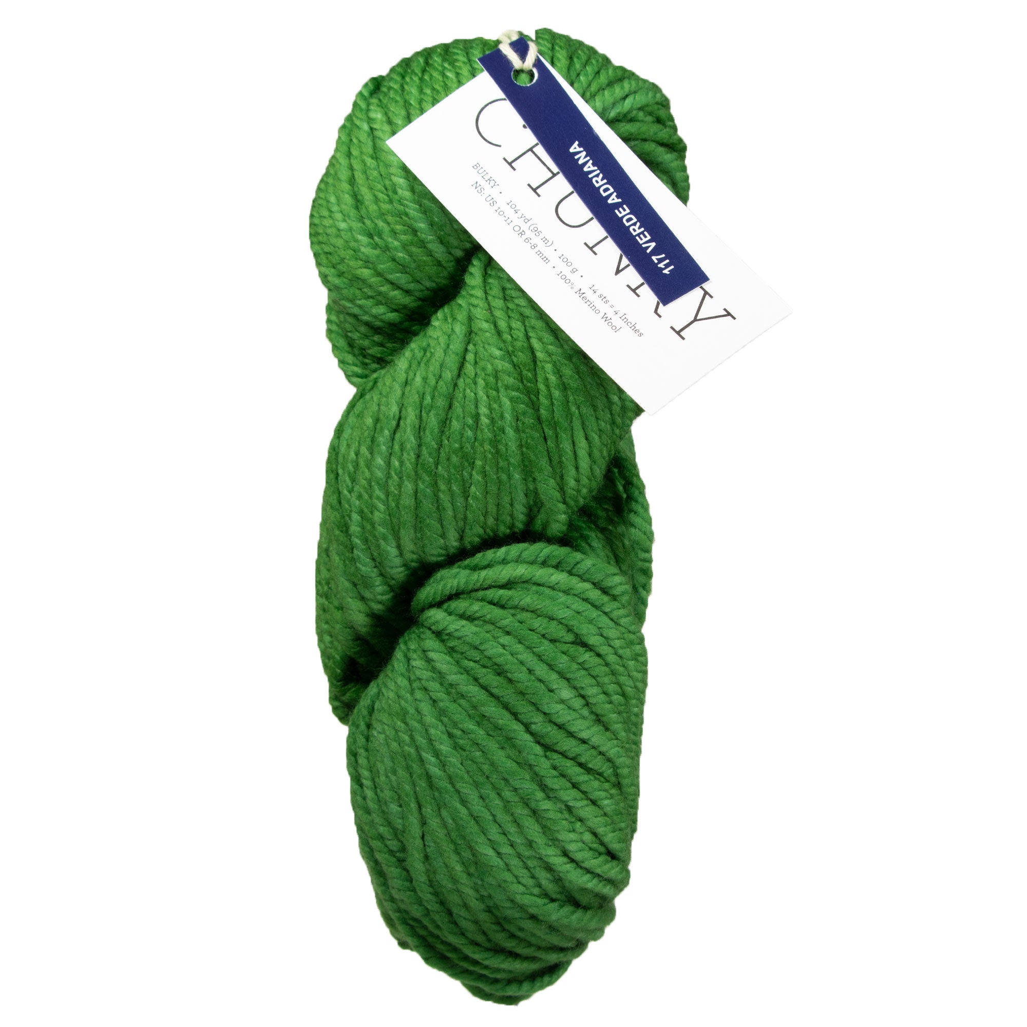 Malabrigo Chunky Yarn - 117 Verde Adriana - Zoom Image