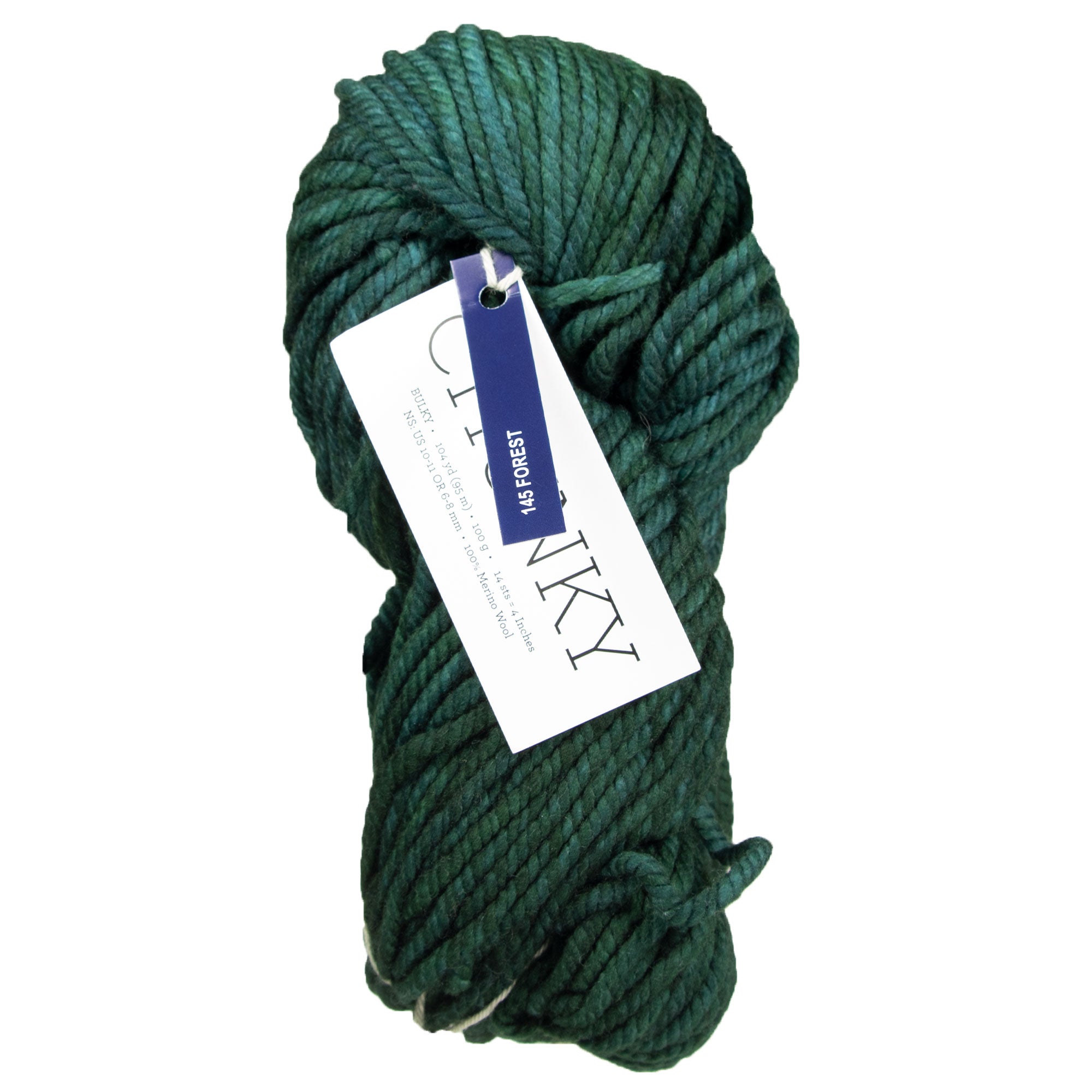Malabrigo Chunky Yarn - 145 Forest - Zoom Image