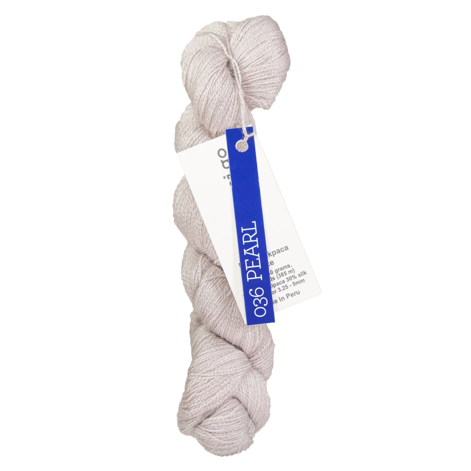 Malabrigo Silkpaca Yarn - 036 Pearl - Zoom Image