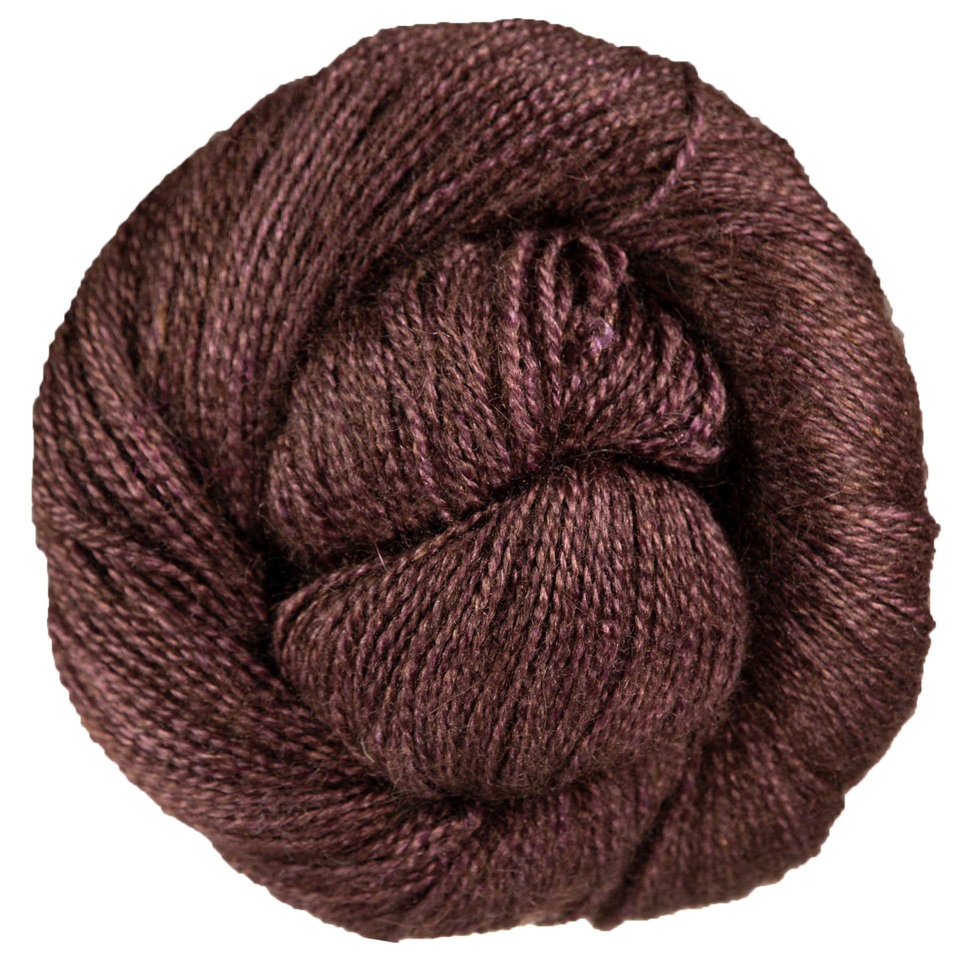 Malabrigo Silkpaca Yarn - 077 Belgian Chocolate - Zoom Image