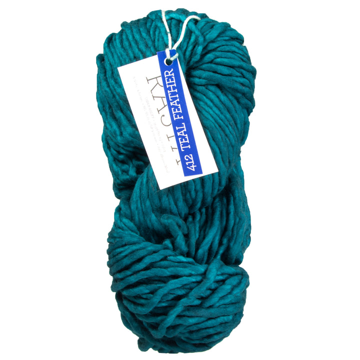Malabrigo Rasta Yarn - 412 Teal Feather - Zoom Image