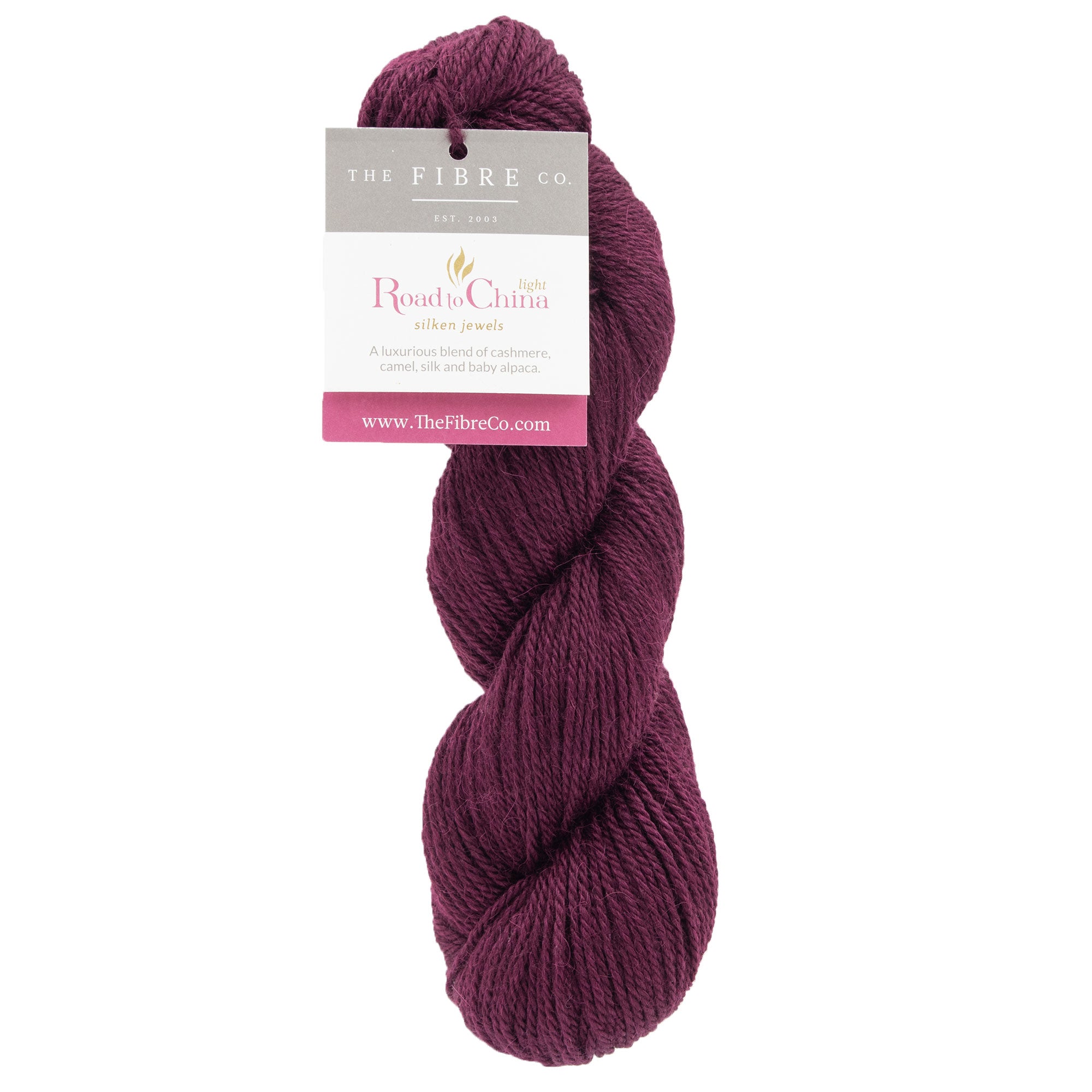 The Fibre Co. Road to China Light Yarn - 300 Garnet - Zoom Image