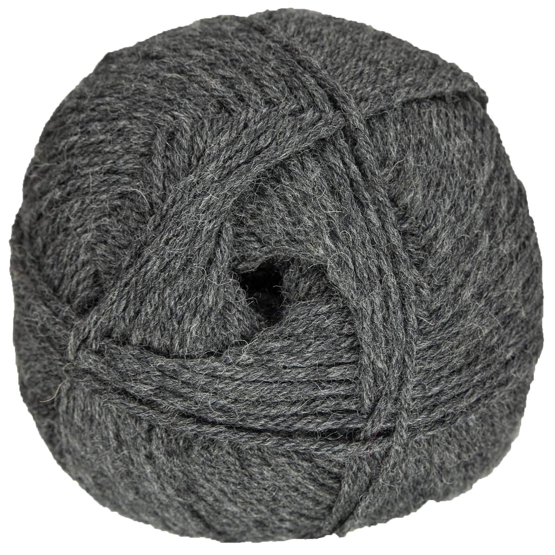 Rowan Pure Wool Superwash Worsted Yarn - 155 Charcoal Grey Heather - Zoom Image