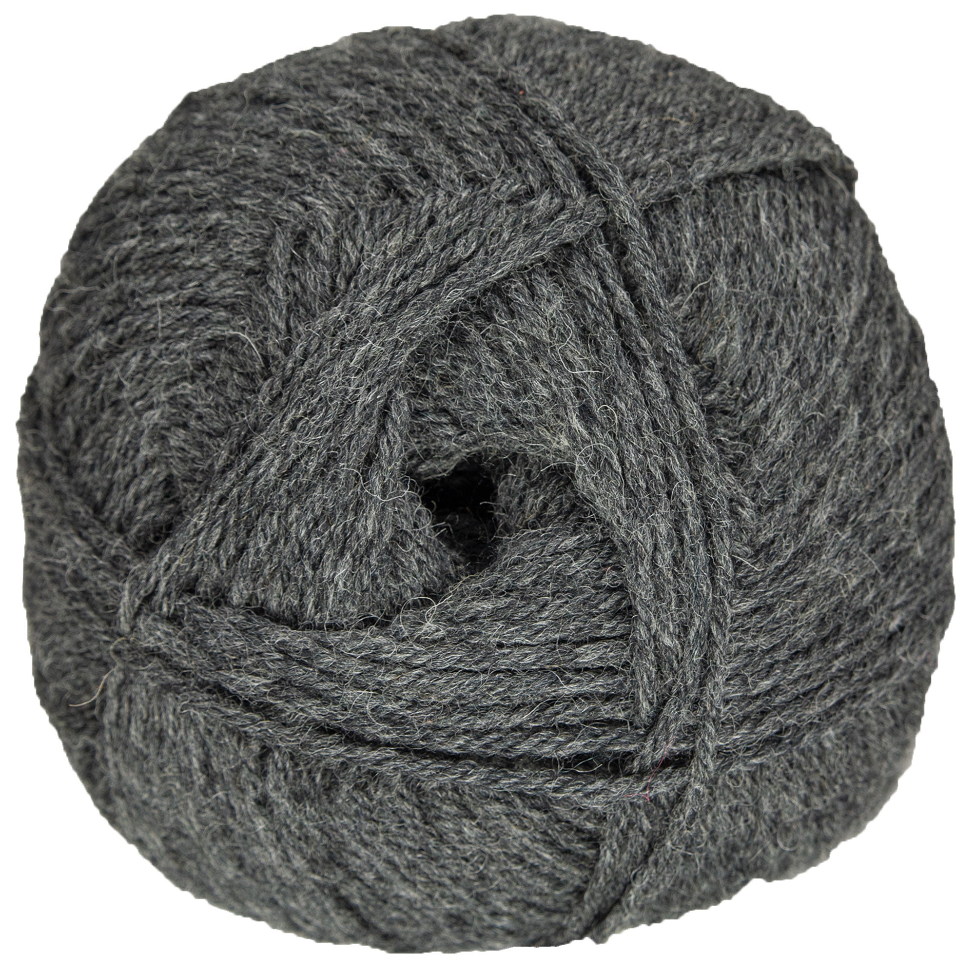 Rowan Pure Wool Superwash Worsted Yarn - 155 Charcoal Grey Heather - Zoom Image