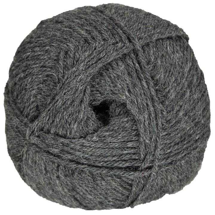 Rowan Pure Wool Superwash Worsted Yarn - 155 Charcoal Grey Heather - Zoom Image