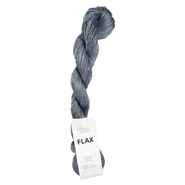 Fibra Natura Flax Yarn - 018 Pewter - Zoom Image